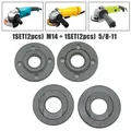 Multi-function 2x/Kit M14+2x/Kit 5/8-11 Thread Angle Grinder Flange Lock Nuts Set Abrasive Power