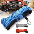 7700LBs Winch Line Cable Rope Winches Towing Hook Stopper Rubber for ATV SUV UTV Truck Offroad