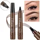 4 Point Eyebrow Pencil Waterproof Liquid Eyebrow Pencil Makeup Long Lasting Microblade Eyebrow