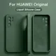 Luxury Original Liquid Silicone Case For Huawei P30 P50 P40 P20 Pro Lite Case For Huawei Honor 50 60