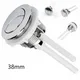 1PC Dual Flush 38mm Toilet Water Tank Round Valve Rods Push Button Water Saving For Cistern Bathroom
