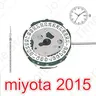 Miyota 2015 Quarz werk Japan Bewegung Standard bewegung mit Datums anzeige kleine Frauen bewegung