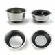 304 Stainless Steel Coffee Filter Basket 51mm 1Cup 2 Cup Clean Basket Pressure Coffee Machine Filter