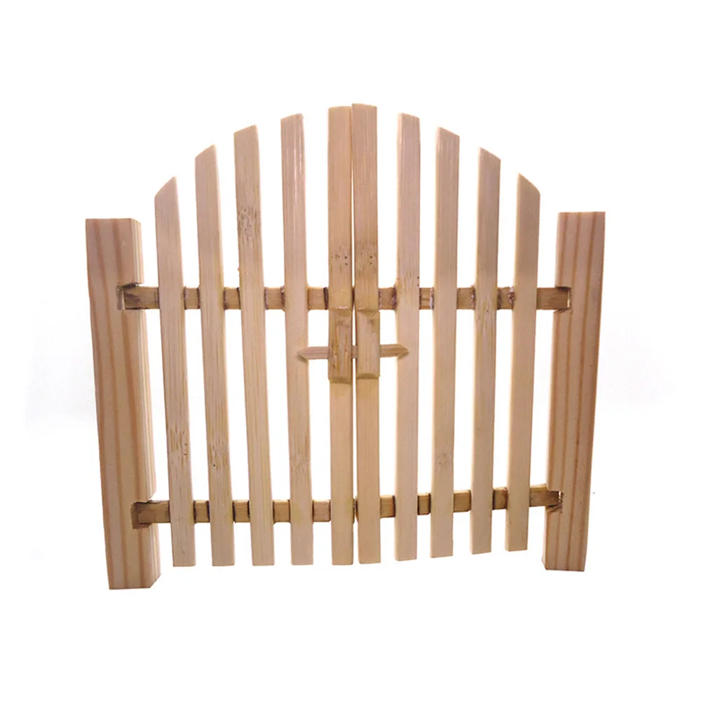 Chzimade's neues minimalistisches Mini-Modell für den Innenhof, Holztür, Garten, Mini-Dekoration, Puppenhaus, Blumentopf, Fenster Image