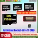 Retroid Pocket 4 Pro TF Card Memory Card PS2 PSP 3DS Rp4+ Popular Classic Retro Game Android
