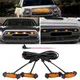 4PCS Auto Anteriore LED Griglia di Luce per Toyota Tacoma 2016-2019 TRD PRO Ambra Bianca Grill Luce Eagle Eye Lampada Off Road Tronco SUV