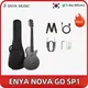 Enya nova go sp1 E-Gitarre 35 Zoll Smart Carbon Faser Akustik mit Tonabnehmer Koffer Gurt Kabel