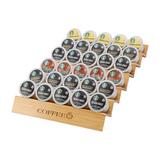 KOVOME 2 Pieces Step-Shaped K Cup Holder Drawer Or Countertop K Cup Organizer Coffee Pod Holder Hold 30 Coffee Pod Storage Kcup Coffee Pods Holder | Wayfair