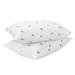 Lauren Ralph Lauren Medium Support Pillow Polyester/Polyfill/100% Cotton in White | 20 H x 36 W x 1.5 D in | Wayfair 1645560