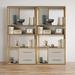 RARLON 70.86" H x 35.43" W Iron Etagere Bookcase in Yellow | 70.86 H x 35.43 W x 15.74 D in | Wayfair 08LUXY38XA0XCCAE5L