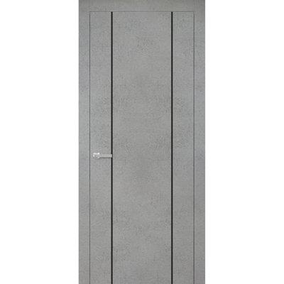 Standard Door - SARTODOORS Modern Wood Interior Door w/ Hardware | Planum 0017 Matte| Single Panel Frame Trims | Bathroom Bedroom Sturdy Doors Manufactured Wood | Wayfair