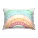 Stupell Industries Pastel Purple Alphabet Decorative Printed Throw Pillow by Lil' Rue Polyester/Polyfill blend | 20 H x 14 W x 7 D in | Wayfair