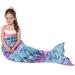 Catalonia Mermaid Tail Blanket for Girls, Mermaid Sleeping Bag, Gift Idea for Girls Polyester | 63 H x 21 W in | Wayfair 1CTMM503MUL