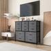 Rebrilliant Nasi 11 - Drawer Dresser in Gray | 32.3 H x 39.4 W x 11.8 D in | Wayfair 78537BE05FD34507B7849FB5E8B49CCE