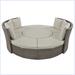 Red Barrel Studio® Modern Patio 5-Piece Round Rattan Sectional Sofa Set in Gray/Brown | Wayfair B4982CF2CFD341789B52934600D767A2