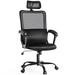 Wrought Studio™ Ergonomic Office Chair High Back Mesh Gaming Desk Chair w/ Adjustable Headrest & Lumbar Support | Wayfair