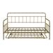 August Grove® Metal Frame Daybed w/ Trundle | Wayfair 3D46E045864141FDA29A25720F79CD9E