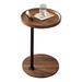 Latitude Run® Fardy End Table Set Wood/Stainless Steel in Brown/Gray/Red | 23.62 H x 17.7 W x 17.7 D in | Wayfair E25112A0247A4151A49CE8FA40BE8307