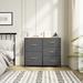 Rebrilliant Nanuli Dresser in Gray/Yellow | 27.8 H x 33.5 W x 11.81 D in | Wayfair 1F8A6F20E02948EB90447426BD707497