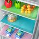 3/6 Pcs Refrigerator Liners, Refrigerator Shelf Liners Washable, Home Kitchen Gadgets Accessories Organization For Top Freezer Glass Shelf Wire Shelving Cupboard Cabinet Drawers ( Blue Green Red)