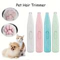 1pc Pet Shaver, Electric Pet Clippers: Keep Your Cat Or Dog's Paws Looking Great With This Professional-grade Hair Trimmer!