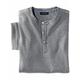 Mey & Edlich Herren T-Shirt Slim Fit Grau einfarbig