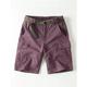 Homme Short Cargo Short Multi poche Plein Vestimentaire Court Casual du quotidien Vacances Mélange de Coton Mode Classique Fuchsia Gris