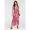 Maxikleid MELROSE Gr. 34, N-Gr, pink, grafik Damen Kleider Maxikleider