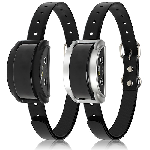 Hundetraining Schockhalsband Verstellbar Hund Elektrisch Hunde Katzen Trainer Anti Bark Eletrisch / Elektrisch Wiederaufladbar Sicherheit Nylon Elektronik Verhaltenshilfen Für Haustiere Image