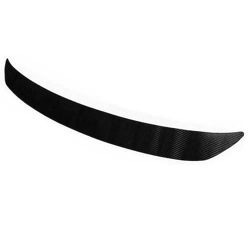 starfire 90cm auto hintere kofferraum stoßstange kohlefaser aufkleber kratzfest antikollisionsschutz abdeckleiste kofferraum schwellenschutz aufkleber Image