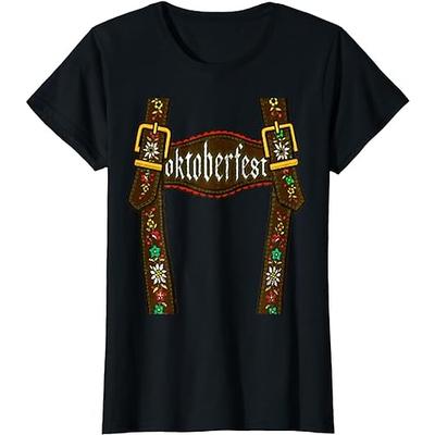 Oktoberfestbier Bayerisch T-Shirt-Ärmel Anime 3D Grafik Für Paar Herren Damen Erwachsene Oktoberfestbier Maskerade 3D-Druck Casual Image