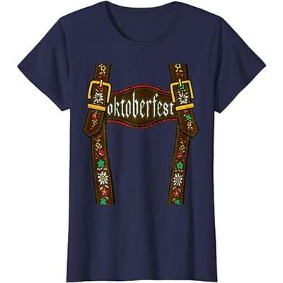 Oktoberfestbier Bayerisch T-Shirt-Ärmel Anime 3D Grafik Für Paar Herren Damen Erwachsene Oktoberfestbier Maskerade 3D-Druck Casual Image