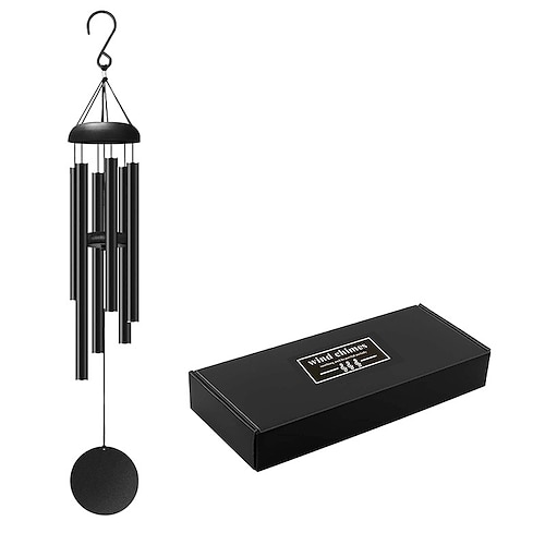 Gedenk-Windspiel Musik Windspiel Aluminiumröhren Windspiel Metall Windspiel Mitgefühl Gedenk-Anhänger Geschenk. Valentinstag Geschenk Image