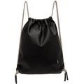 Black Drawstring Backpack