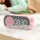 Led Mirror Digital Alarm Clock Speaker Wireless Clock Altoparlante Bluetooth Bluetooth Suono stereo Altoparlanti wireless Altoparlante Per Cellulare