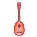 Acoustic Ukelele Kids Mini Toys Baby Musical Instruments for Fruit Ukulele Red Child