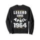 60 Years Old Legend Since April 1964 Idee zum 60. Geburtstag Sweatshirt