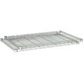 OUWI Products Industrial Wire Shelving Extra Shelf Pack 48 W x 18 D (Starter and Add-On Units Sold Separately) (Qty. 2) Metallic Gray