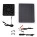 Solar Panel 5.5W Monocrystalline Silicon High Efficiency Intelligent Charging Portable Solar Panel Kit for Car Outdoor Camping
