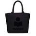 Small Yenky Canvas Tote Bag - Black - Isabel Marant Totes