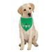 St Patricks Day Dog Bandanas 1Pcs Green Triangle Reversible Pet Scarf For Boys & Girls Washable Adjustable Holiday Dog Shamrock Bandana St Patrickâ€™s Kerchief For Medium And Samll Dogs Cats Party Decor