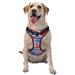 Coaee Sea Stars Dog Harness&Pet Leash Harness Adjustable Dog Vest Harness For Training Hunting Walking Outdoor Walking- X-Large