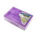 Dopebox Large Capacity Double-layer Transparent Pencil Case Plastic Stationery Storage Case Pencil Box Plastic Pencil Case Portable Aesthetic Cute Big Capacity Pencil Cases Storage Pouch (Purple)