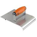 Kraft Tool Co 6 In. X 8 In. Stainless Steel Hand Edger/groover 3/8 In. R 1/4 In. Bit With Proform Soft Grip Handle