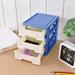 asjyhkr Cabinet Drawer Storage Plastic Drawer Office Desk Desktop Storage Drawer Organizer Drawer Organizer Office Desk Plastic Storage Rack With Drawers