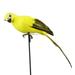 Parrot Decor Outdoor Bar Decorations Realistic Parrot Statues for Outside Lifelike Bird Sculptures Garden Patio Yard Lawn Figurines for Tropical Animal Tree Wall Decor 1PC