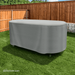 Patio Small Waterproof Oval Table Cover - Outdoor Patio Table Washable - Heavy Duty Furniture 60 Inch Oval Table Cover