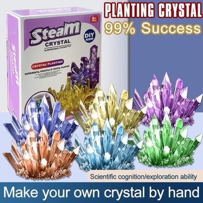 Grow Your Own Crystals: A Fun Science Experiment For Kids, Christmas And Halloween Gift, Thanksgiving Gift!