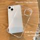 [non Yellowing] Ultra-thin Clear Hard Acrylic Iphone Case Transparent Back Cover For Iphone 14 13 12 Pro Max