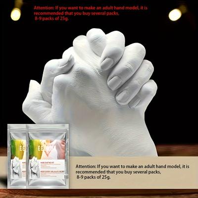 3d Hand Molds Set Diy Couple Hand Molds, For Adults Need To Buy 8-9 Packs